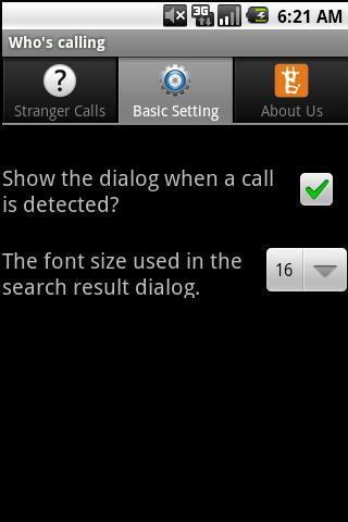 Who’s Calling(1.5/1.6) Android Tools