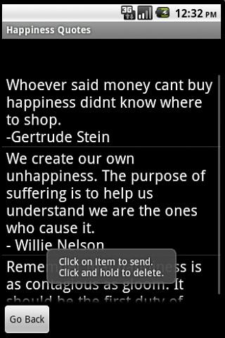 Happiness Quotes Ad-Free Android Reference