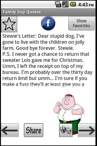 Family Guy Quotes Ad-Free Android Entertainment