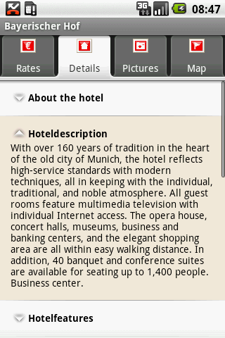 phoneHotel Android Travel
