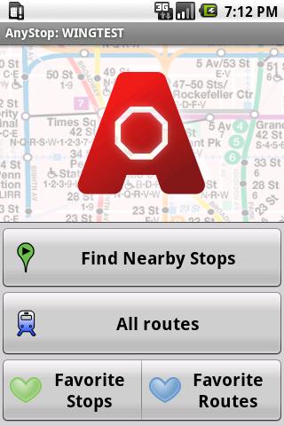 AnyStop: MUNI Android Travel