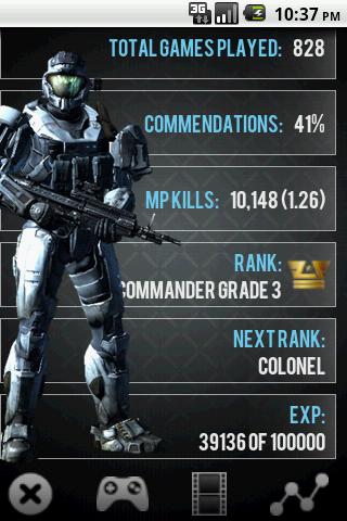 Halo Reach Tracker Android Entertainment