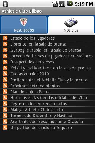 Athletic Club Bilbao Android Sports