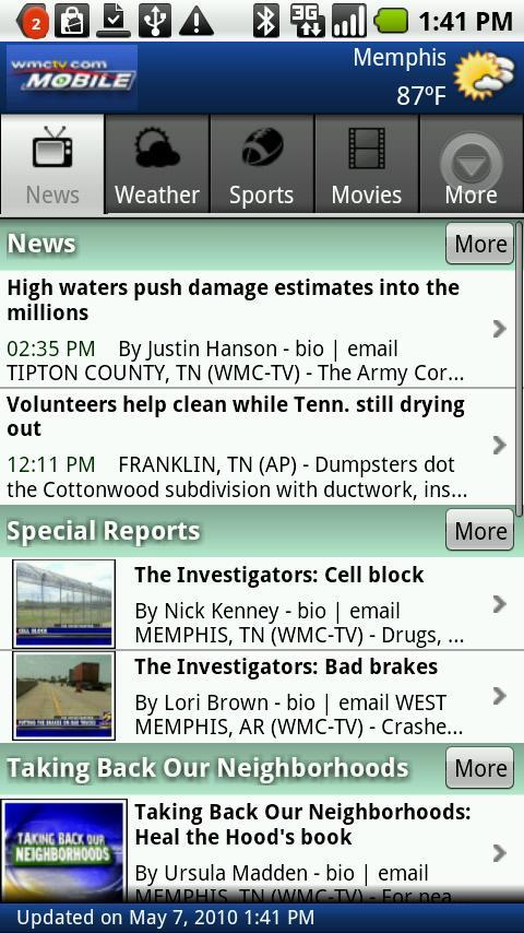 WMCTV.com Mobile Android News & Weather