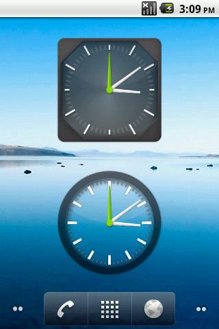 Clock Widget Pack Glass