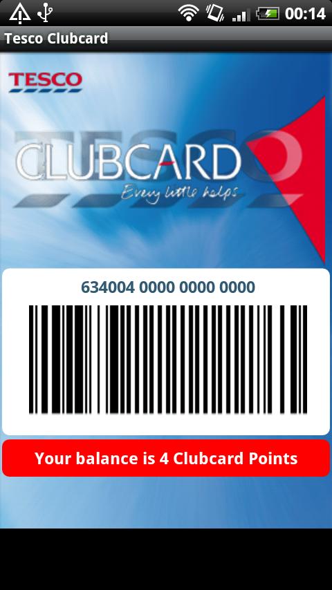 Tesco Clubcard Android Shopping