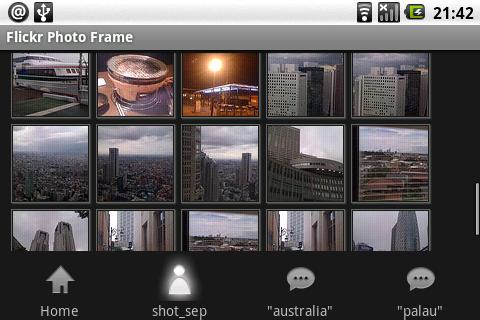 Flickr Photo Frame Android Multimedia