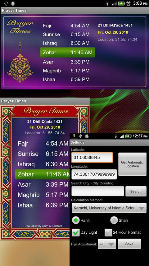 Prayer Time Android Travel