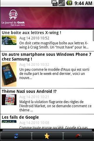 Journal du Geek (Unofficial) Android News & Weather