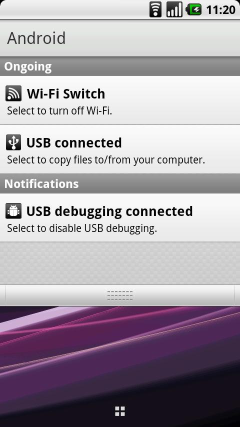 Wi-Fi Status Bar Switch Android Tools