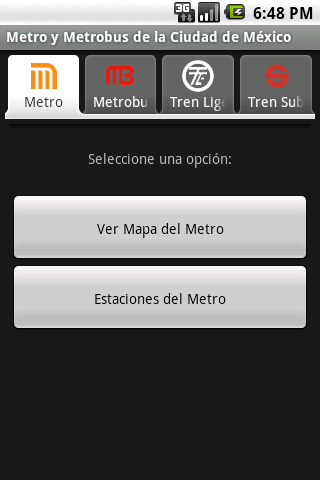Metro y Metrobus de Mexico Android Travel & Local