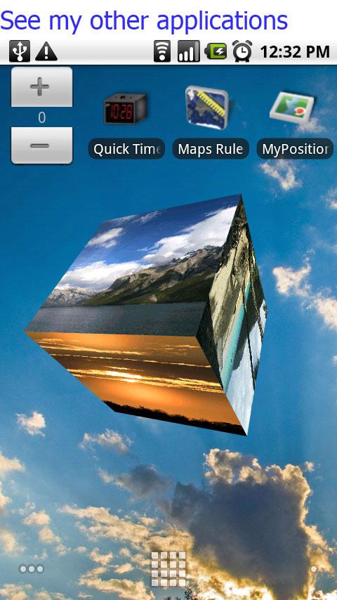 Smart Cube Live Wallpaper Android Photography