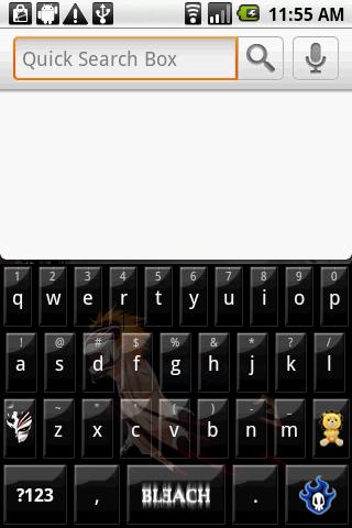 Bleach Ichigo Keyboard Skin Android Themes