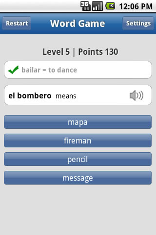 SpanishDict Android Reference