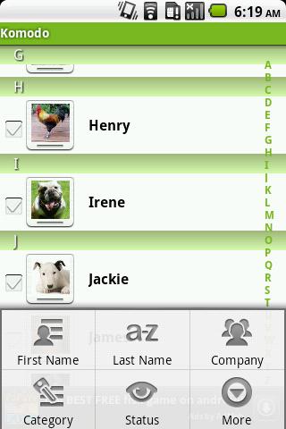 Komodo Contact Manager Paid Android Social