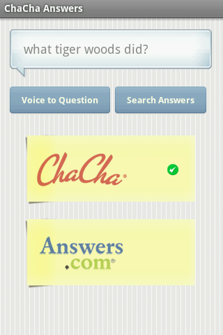 ChaCha Answers Android Tools