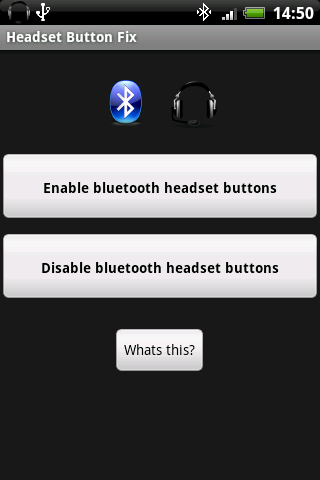 Headset Button Fix