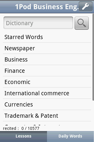 1Pod – Business Image Vocab Android Reference