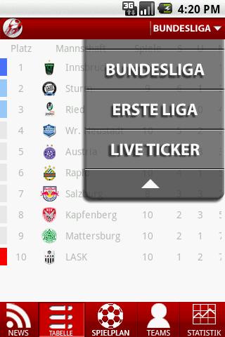 Fussball Austria Android Sports