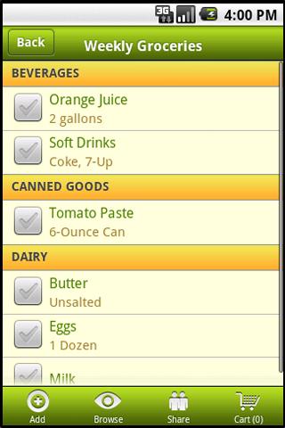 Shopper – Shopping List Android Shopping