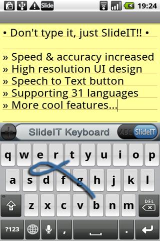 Italian for SlideIT Keyboard Android Tools