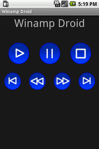 Winamp Droid Android Tools