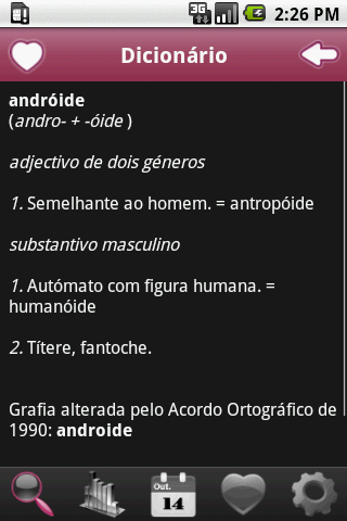 Dicionário Priberam Android Tools