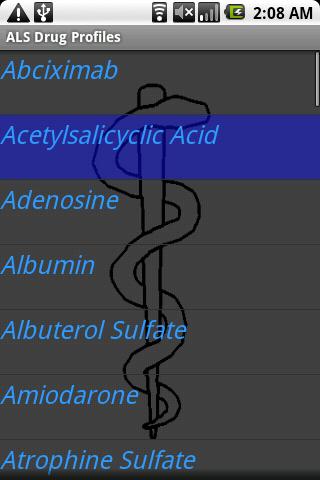 ALS Drug Profiles Android Reference