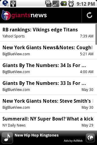 Giants News (NFL) Android Sports