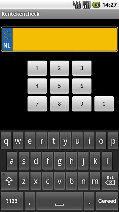 Kenteken check Android Reference