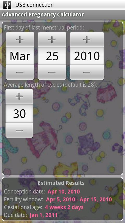 Advanced Pregnancy Calculator Android Lifestyle