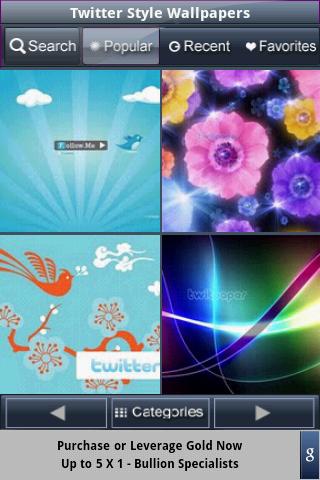 Twitter Style Wallpapers Android Entertainment