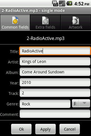 AudioTagger Free Android Music & Audio