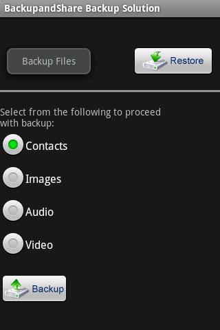 BackupandShare Backup Solution Android Tools