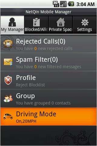 NetQin Mobile Manager Android Social