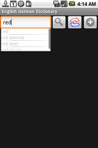 English German Dictionary Android Travel