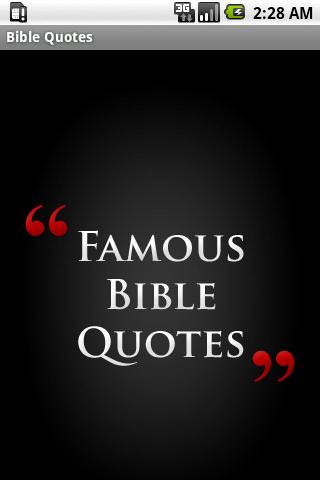 Bible Quotes