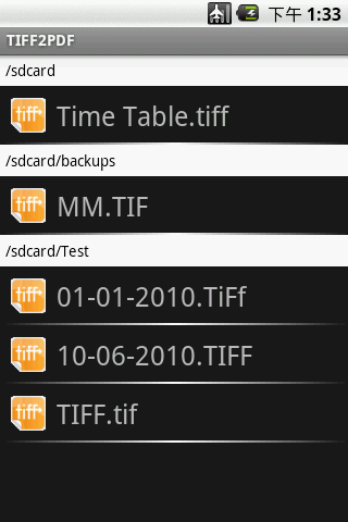 TIFF2PDF Android Productivity