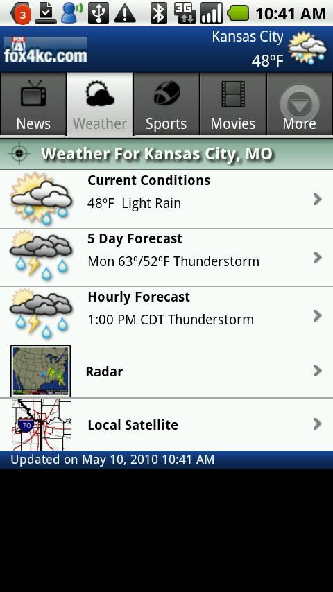 WDAF Fox 4 KC Android News & Weather
