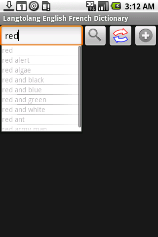 English French Dictionary Android Travel
