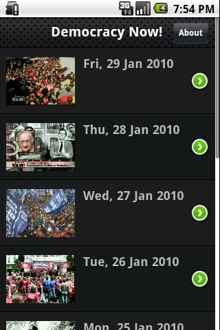 Democracy Now! Viewer Android News & Weather