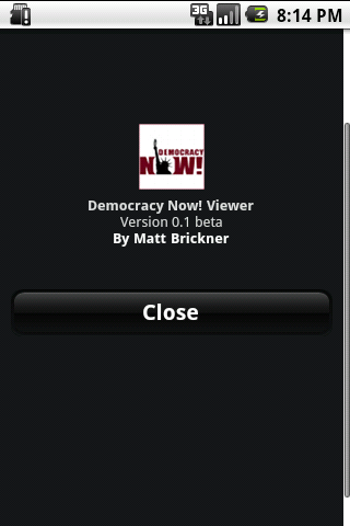 Democracy Now! Viewer Android News & Weather