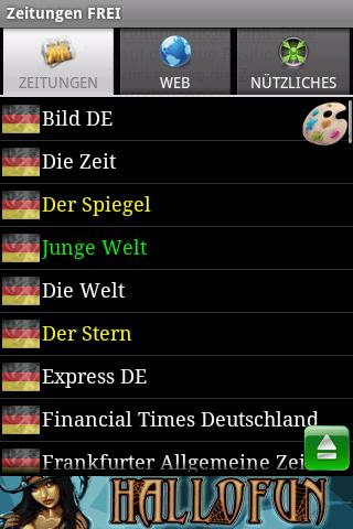 AG German Newspapers FREE Android News & Weather