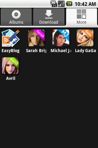 Albums of Avril free download Android Multimedia