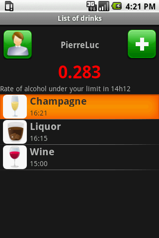 Alcohol Calculator Android Lifestyle