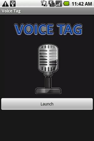 Voice Tag Android Demo