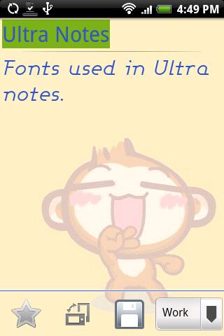 Ultra Mate Journal fonts 2 Android Lifestyle