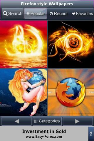 Firefox style Wallpapers