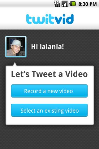 TwitVid Android Multimedia