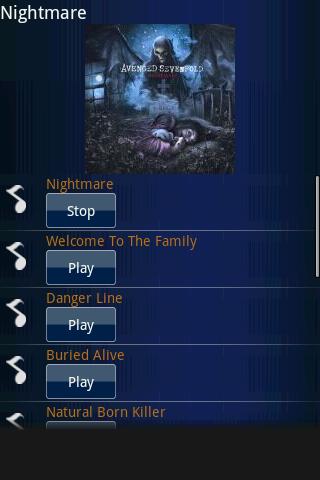 Nightmare – Avenged Sevenfold Android Entertainment